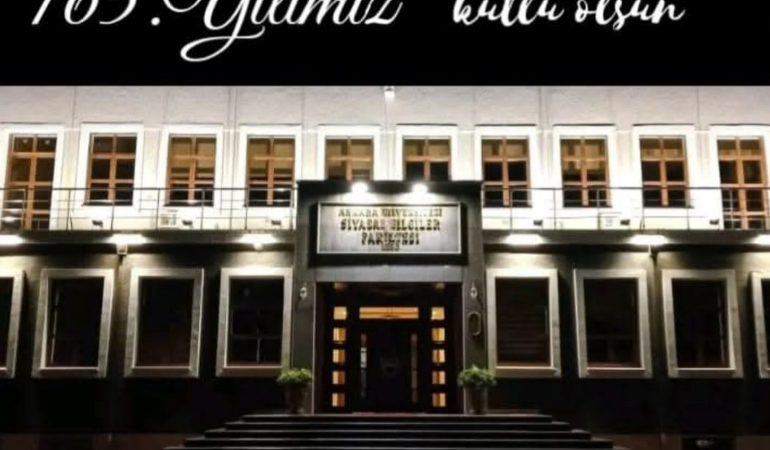 MÜLKİYE MEKTEBİ                                                                                                    (A.Ü. SİYASAL BİLGİLER FAKÜLTESİ)              165 YILLIK ANIT