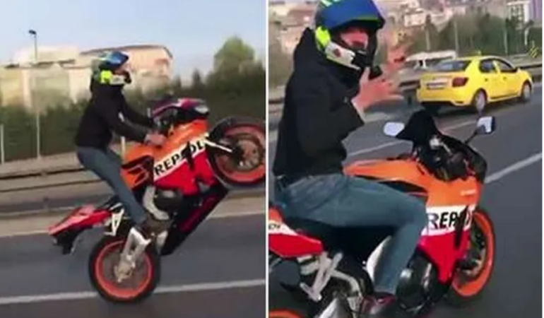 MOTOSİKLET MAGANDALARI  !!!